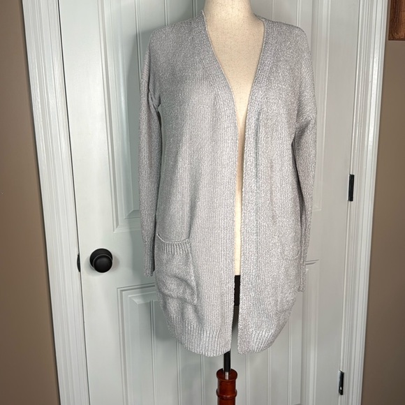 Rachel Zoe Soft and Stretchy grey open cardigan Size S - Picture 1 of 8